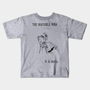 The Invisible Man Book Cover Kids T-Shirt